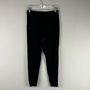 Capote Black Comfy Cozy Athleisure Jogger Pants Size Small